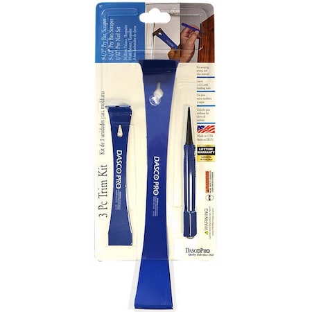 Vaughan Dasco-Pro Multi-Purpose Trim Kit 3 pc 70097
